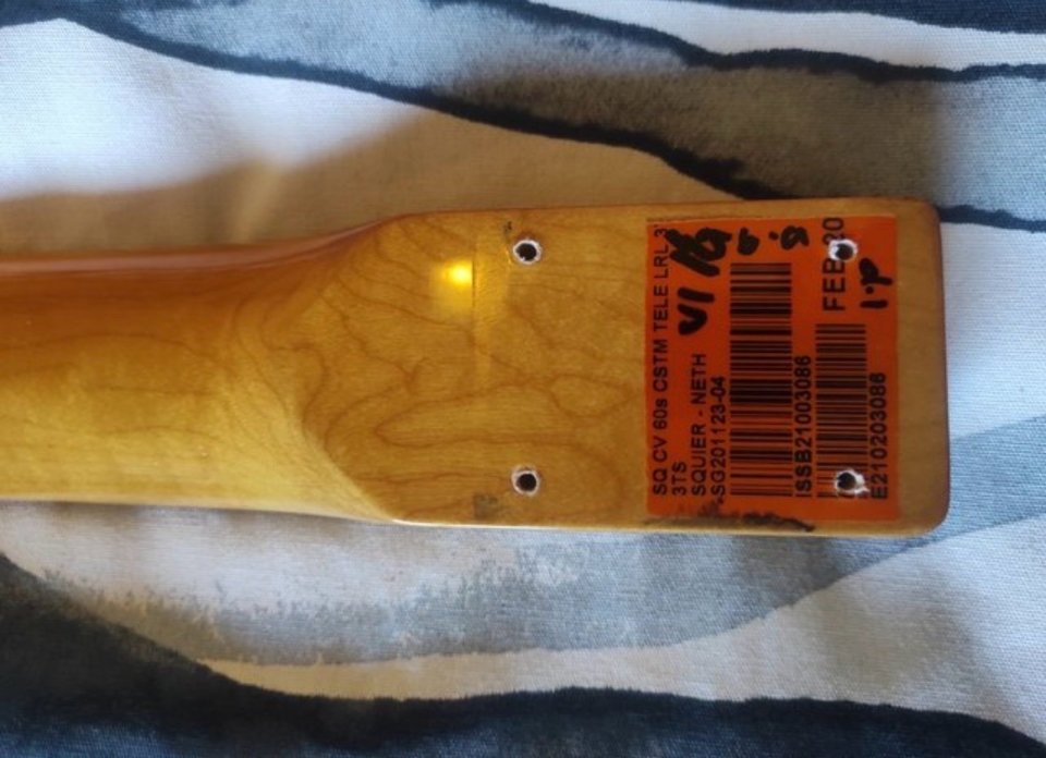 Mástil Fender Squier Telecaster Classic Vibe Custom de segunda mano · Foto 6 de 7 · Granada · 235 €
