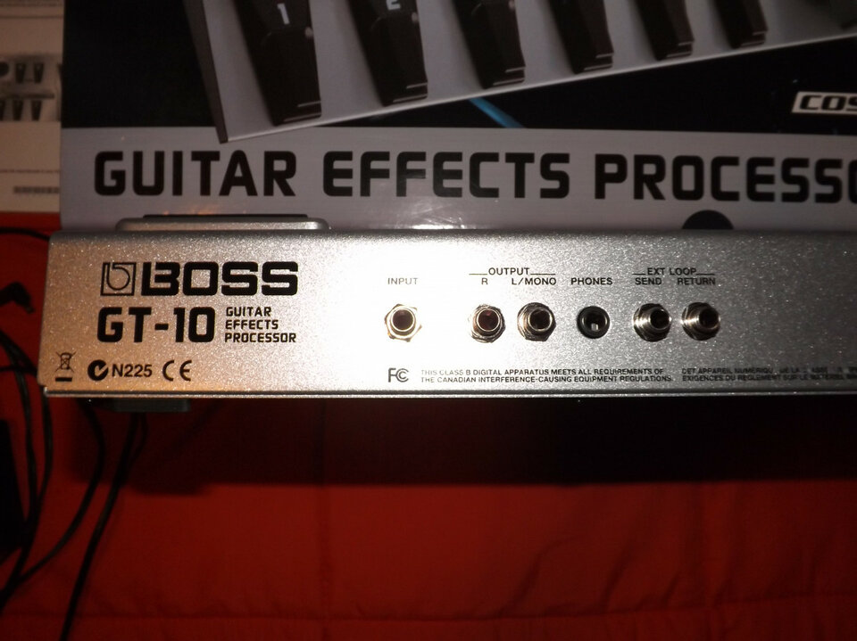 Boss GT-10 (Pedalera)