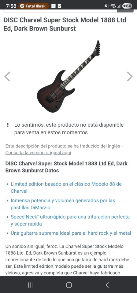 Charvel super stock 1888