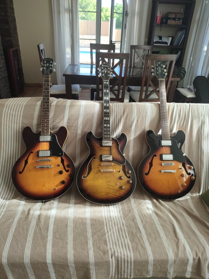 Epiphone, Ibanez, Vantage 635 V  ES 335