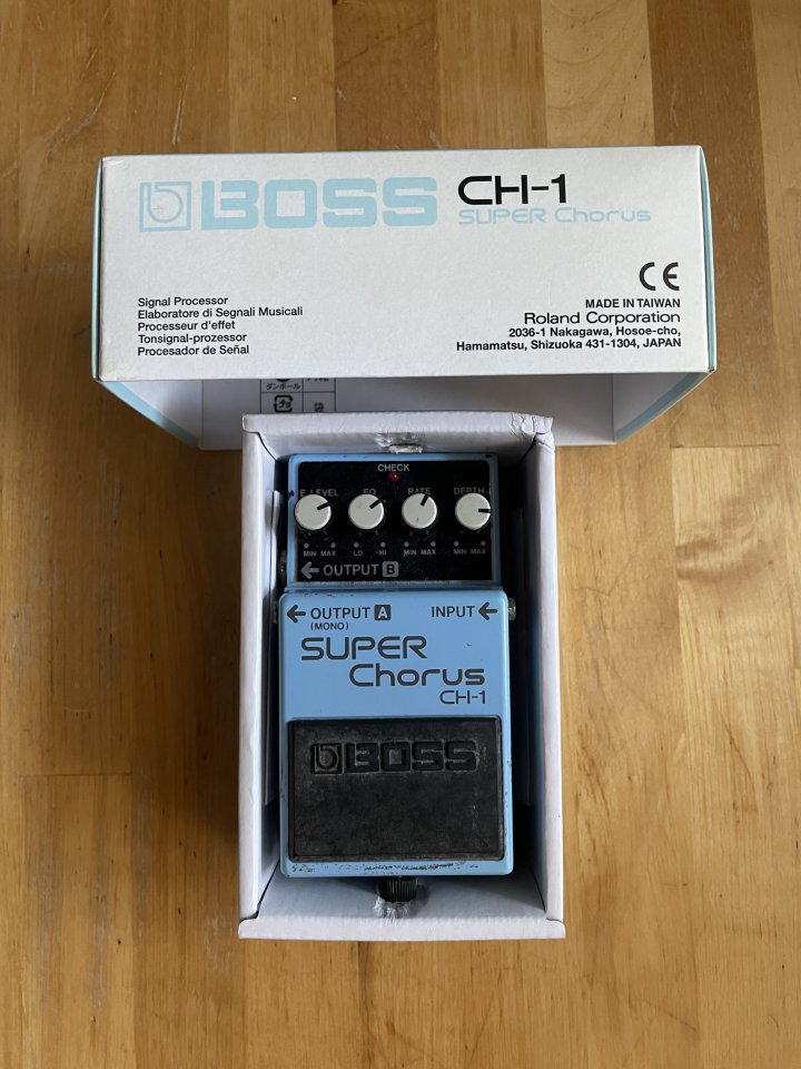 BOSS CH-1 Super Chorus Blue Label de segunda mano · Foto 2 de 5 · Madrid · 150 €
