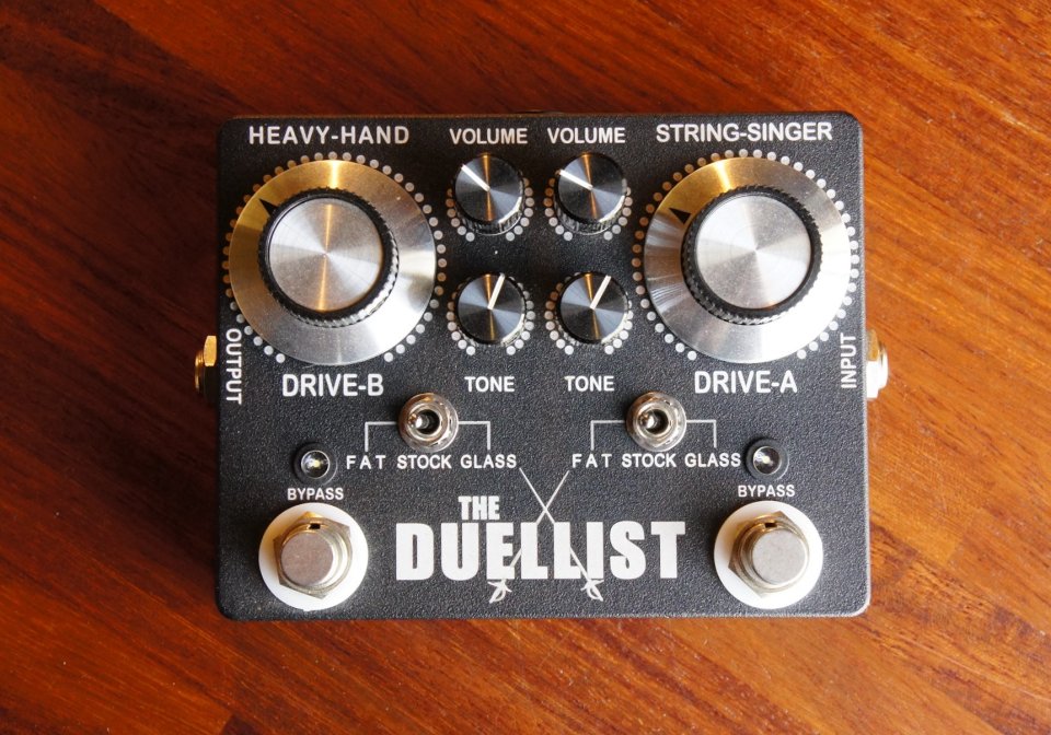 The DUELLIST OVERDRIVE  de King Tone para Guitarra