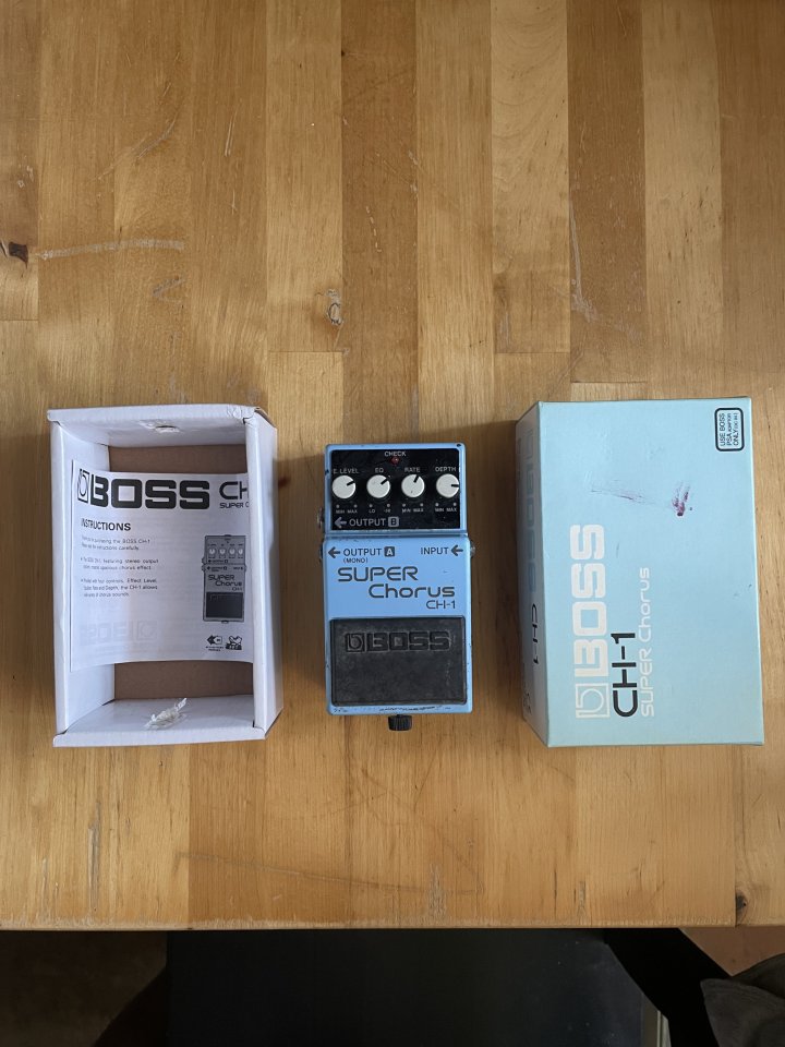 BOSS CH-1 Super Chorus Blue Label de segunda mano · Foto 3 de 5 · Madrid · 150 €