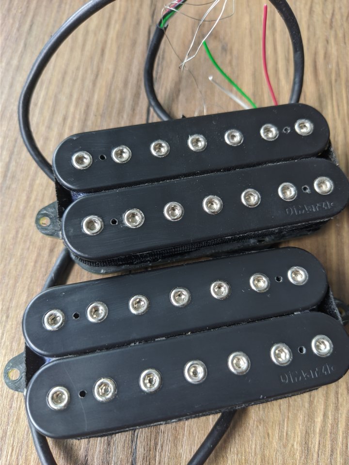 Dimarzio fusion edge 7