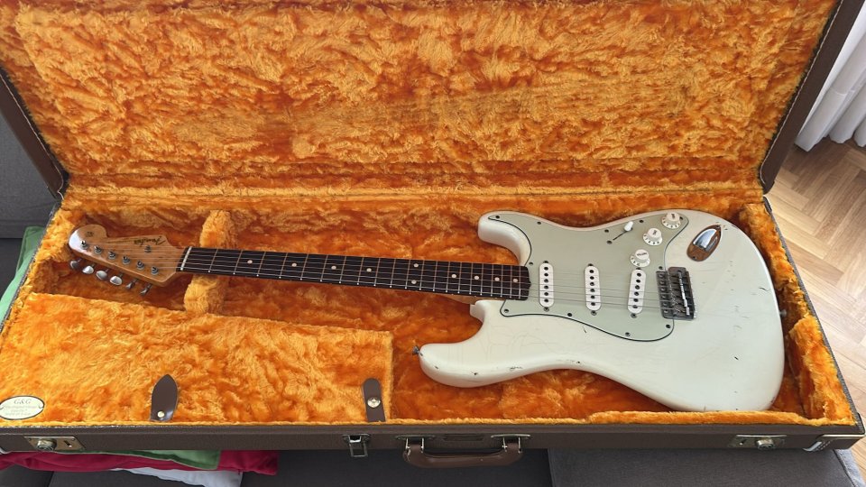 Fender Stratocaster CS 60 Relic OW John Cruz