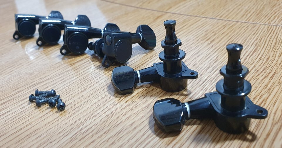 Full Set Clavijeros de Guitarra (Gotoh SG381-07 Japan Vintage 1988) de segunda mano · Foto 4 de 9 · Valencia · 35 €