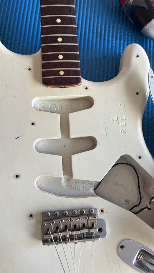 Fender Stratocaster CS 60 Relic OW John Cruz