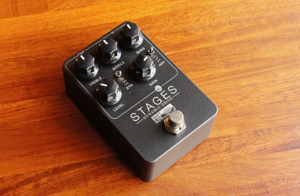 OVERDRIVE guitarra SHIFT LINE STAGES