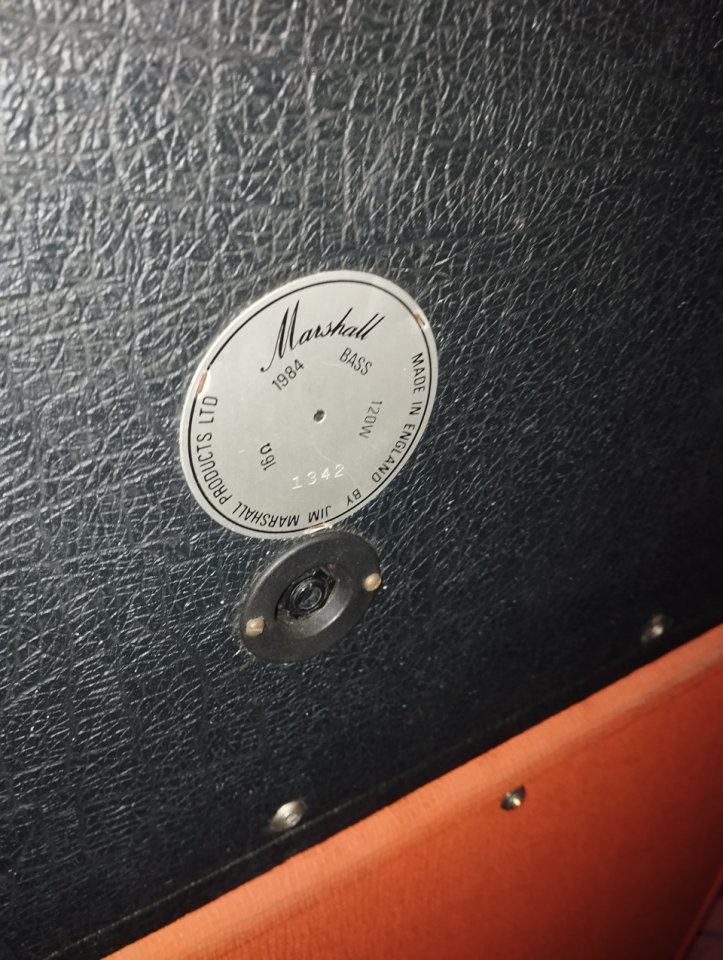 Pantalla Marshall 4x12 de 1980 (G12-80)