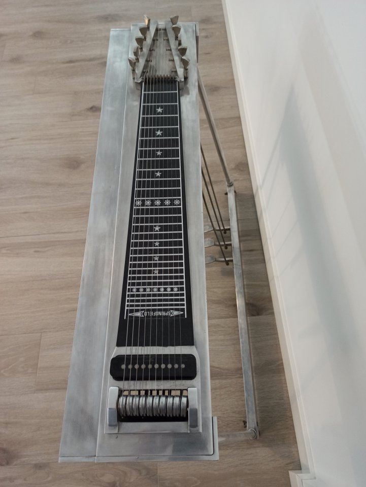 Pedal steel guitar