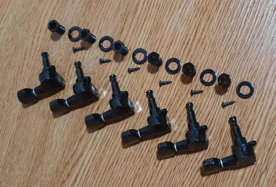 Full Set Clavijeros de Guitarra (Gotoh SG381-07 Japan Vintage 1988) de segunda mano · Foto 9 de 9 · Valencia · 35 €