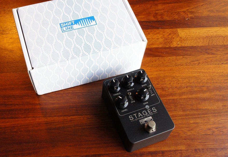 OVERDRIVE guitarra SHIFT LINE STAGES