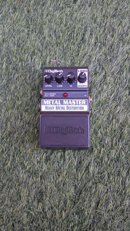 CAMBIO/VENDO digitech pedal guitarra metal master heavy metal distorsion