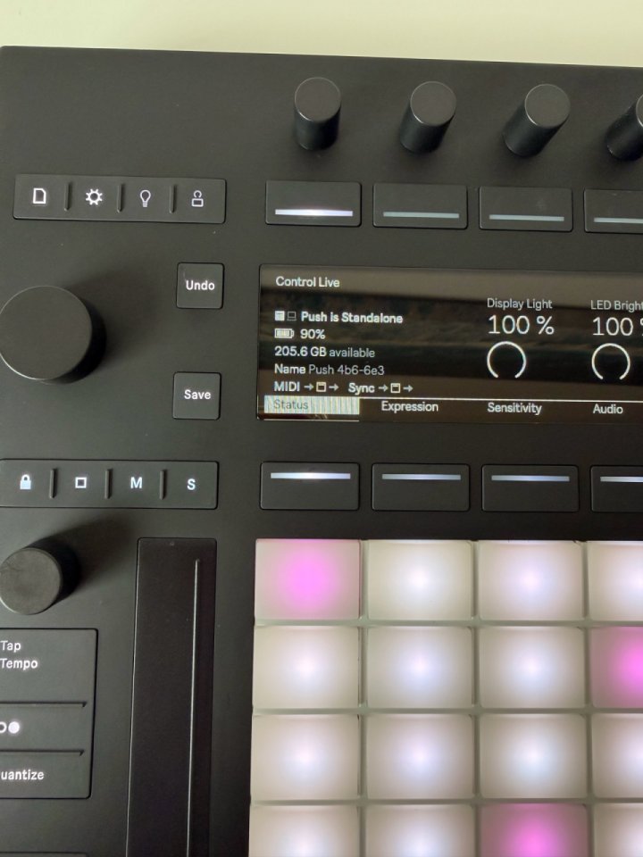 Ableton Push 3 Standalone Groovebox MPE