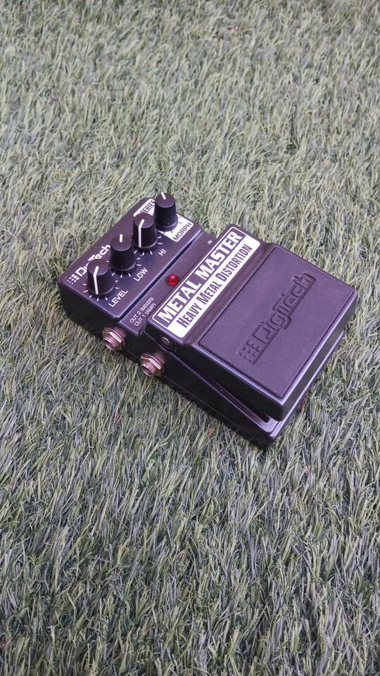 CAMBIO/VENDO digitech pedal guitarra metal master heavy metal distorsion