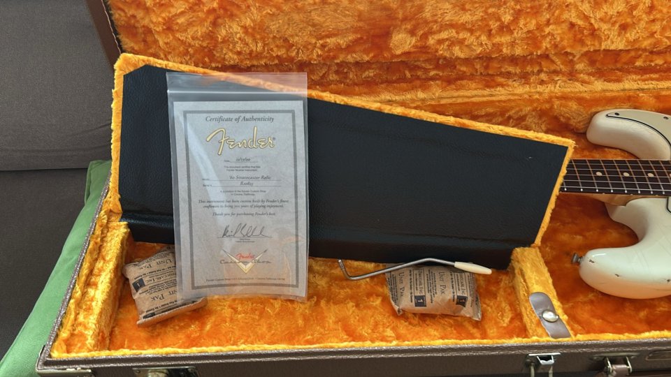 Fender Stratocaster CS 60 Relic OW John Cruz