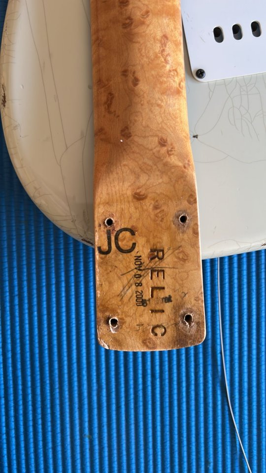 Fender Stratocaster CS 60 Relic OW John Cruz