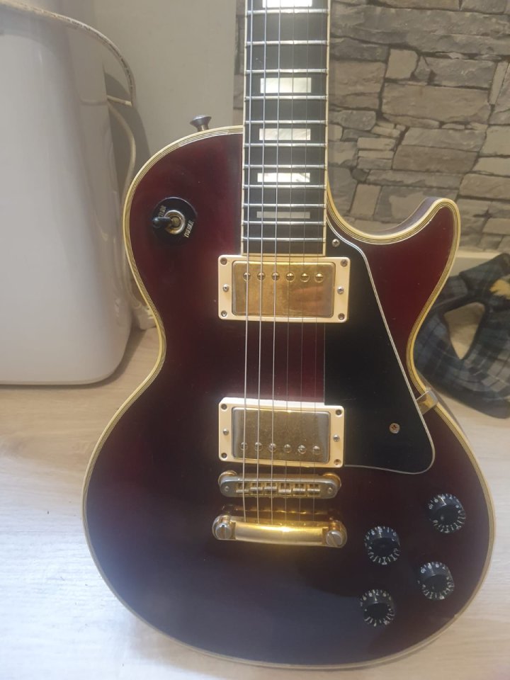 Gibson Les Paul Custom Wine Red 1995