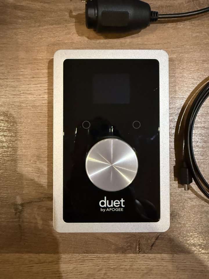 Interfaz de Audio USB 2.0 Apogee Duet. Falta de uso