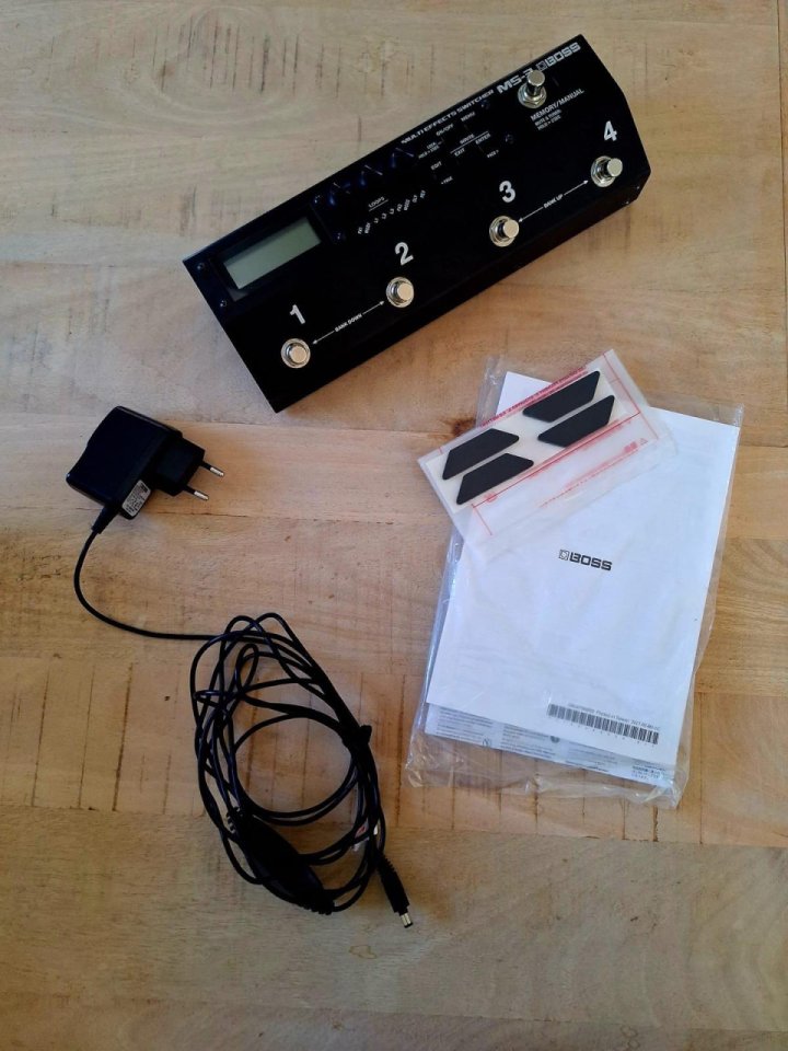 Boss MS 3 - Switcher, Looper y Fx todo en uno