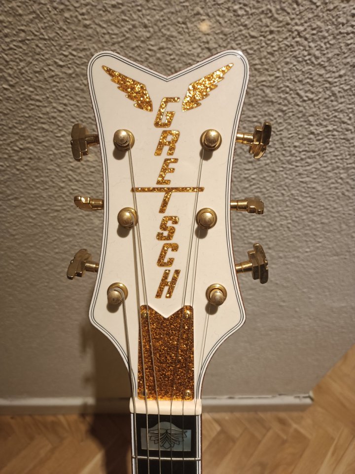 Gretsch White Falcon Junior + funda original Gretsch rígida