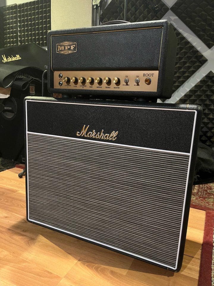 MPF Root 30w + Marshall 1974CX. G12H 30 Heritage 55hz de segunda mano · Foto 2 de 9 · Sevilla · 1350 €