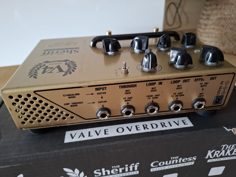 Preamplificador de  Valvulas Victory Sheriff V4