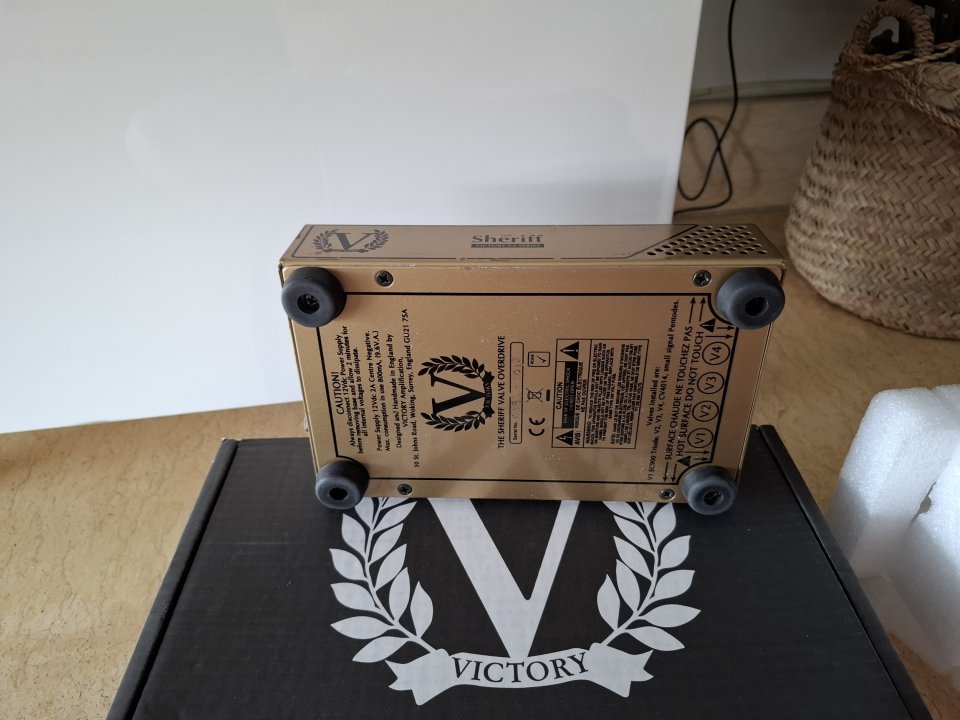 Preamplificador de  Valvulas Victory Sheriff V4