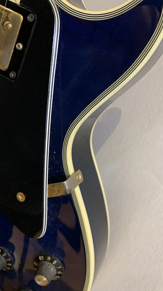 Greco EGC700 Les Paul Custom Azul 1987