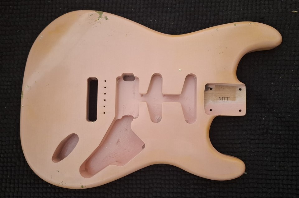 Cuerpo Stratocaster Mjt Aged Pink Hss Relic nuevo!!!