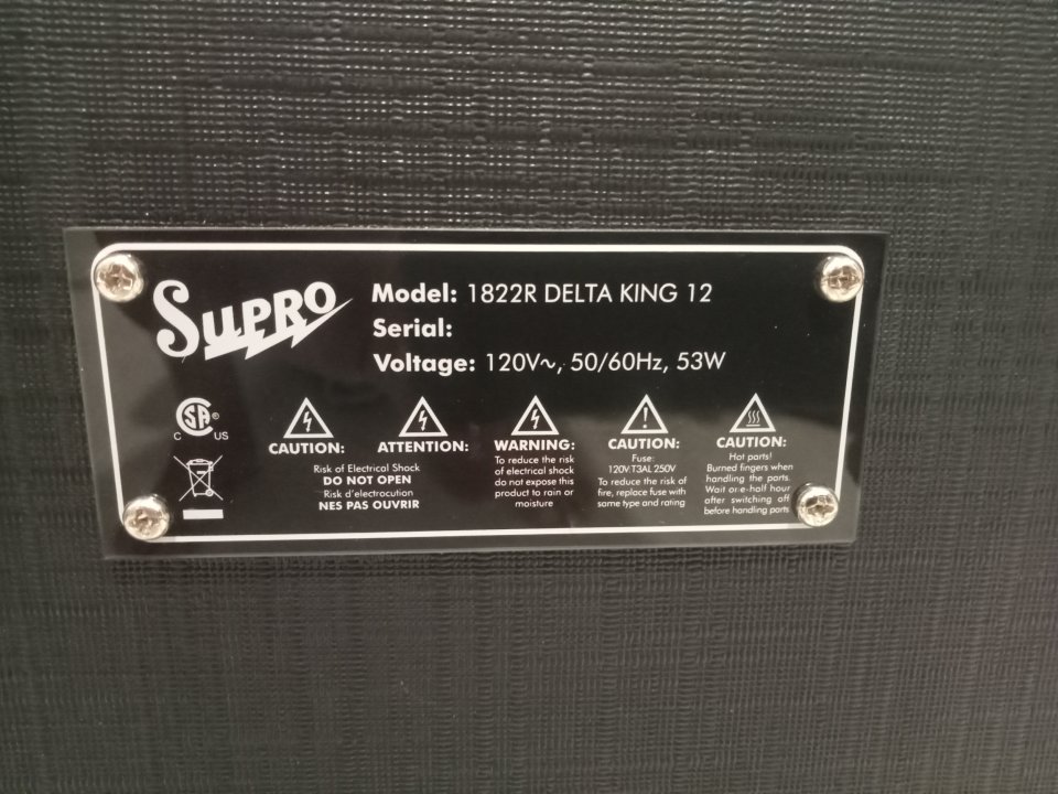 Supro Delta King 12 de segunda mano · Foto 4 de 7 · Illes Balears · 350 €