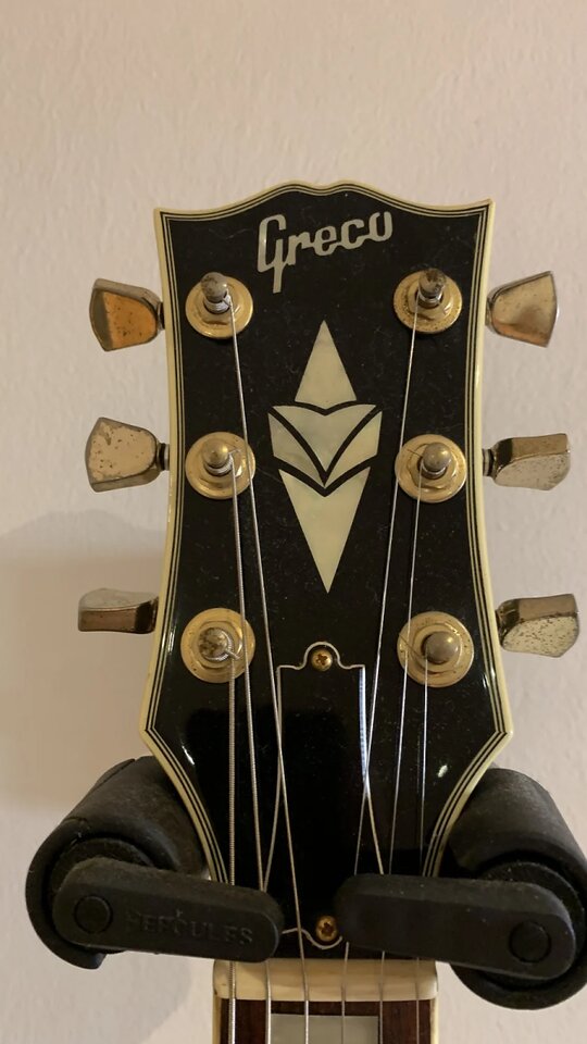 Greco EGC700 Les Paul Custom Azul 1987