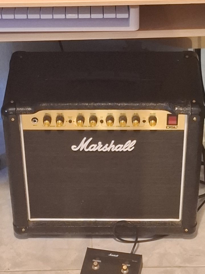 Vendo 2 amplificadores Marshall el DSL 5Cr y el MG15R