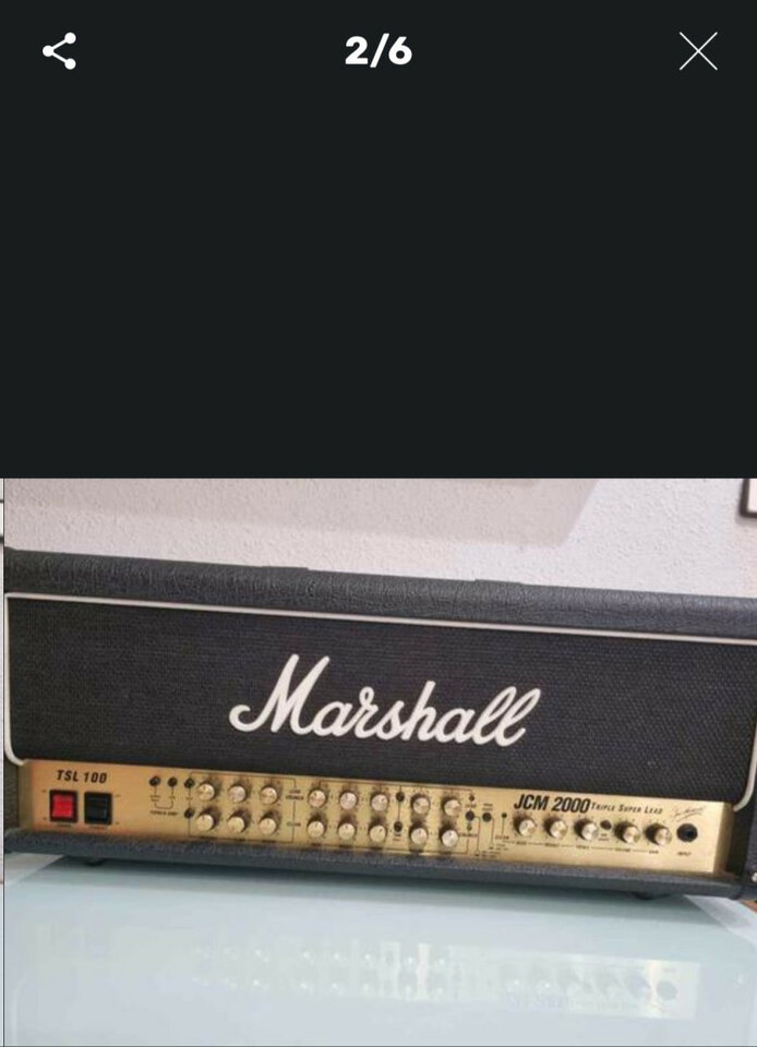Marshall JCM 2000 TSL 100