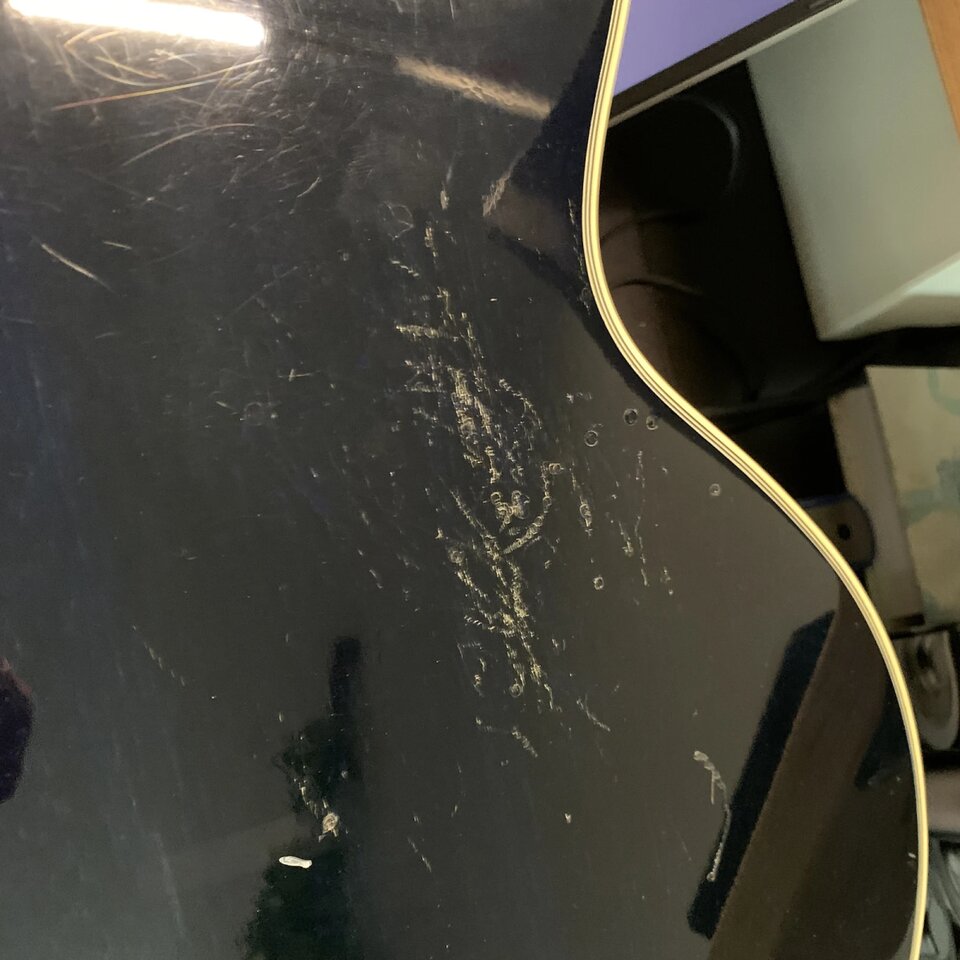 Greco EGC700 Les Paul Custom Azul 1987