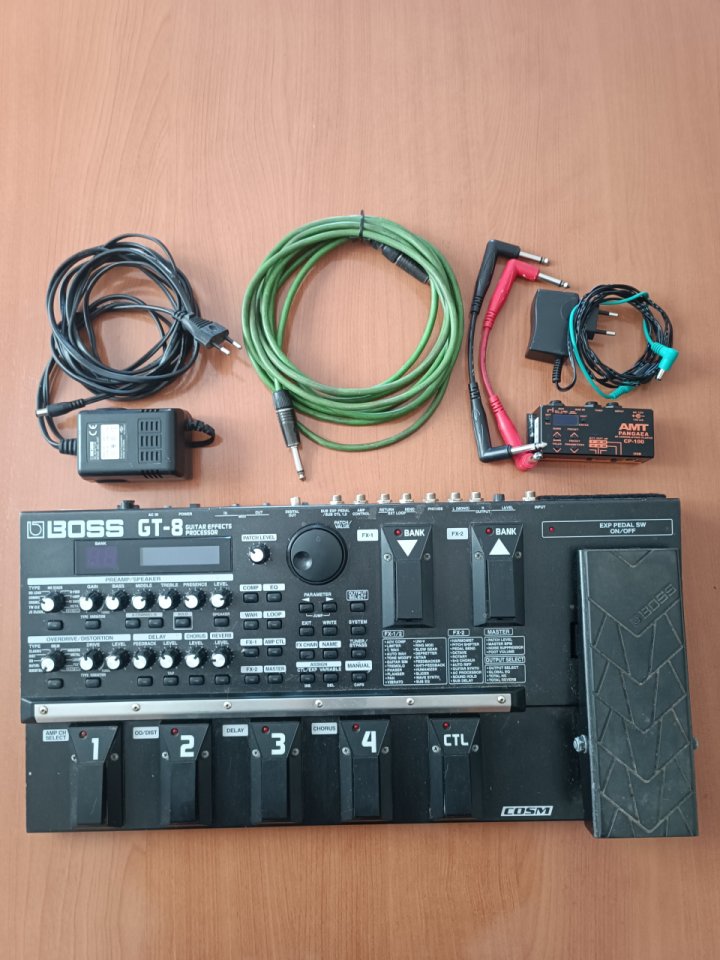 Boss gt8+AMT Pangaea cp100+funda