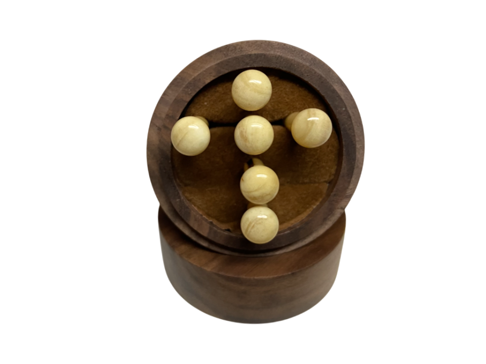 6 clavijas puente hueso camello Goa Premium Vintage