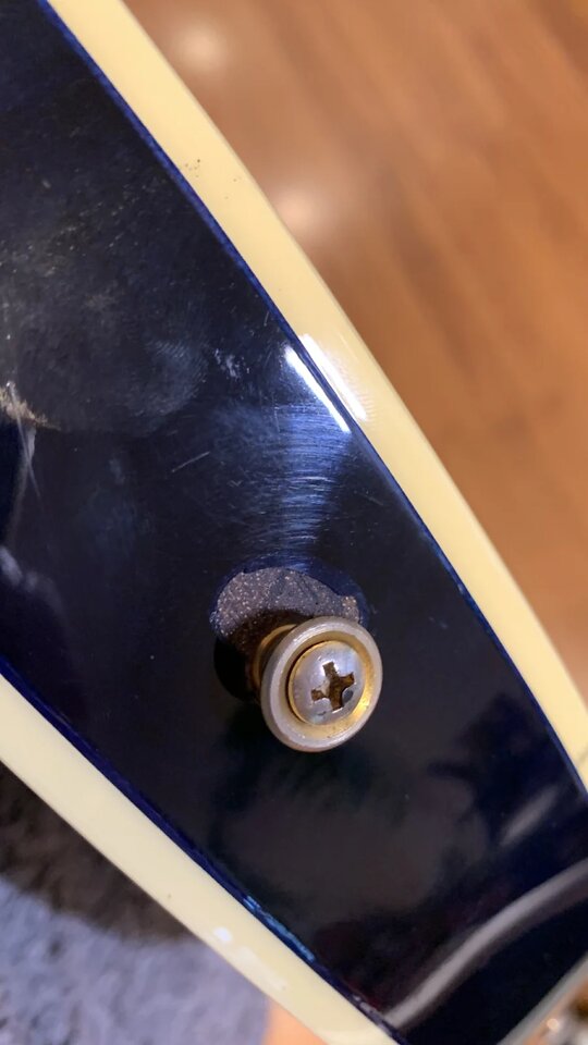 Greco EGC700 Les Paul Custom Azul 1987