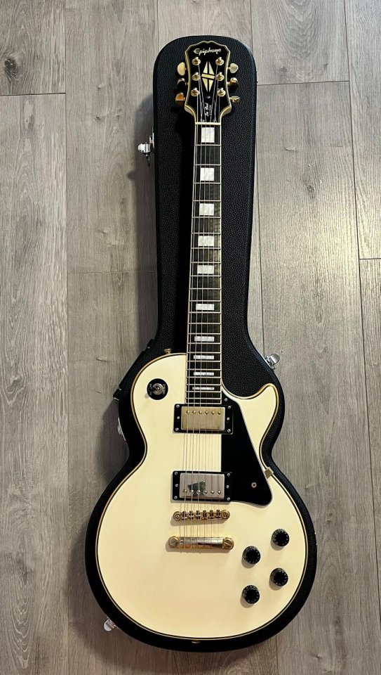 Epiphone LP Custom Alpine White, del 2010. de segunda mano · Foto 1 de 10 · Madrid · 500 €