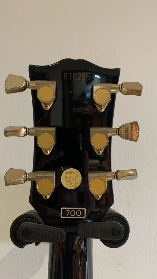 Greco EGC700 Les Paul Custom Azul 1987