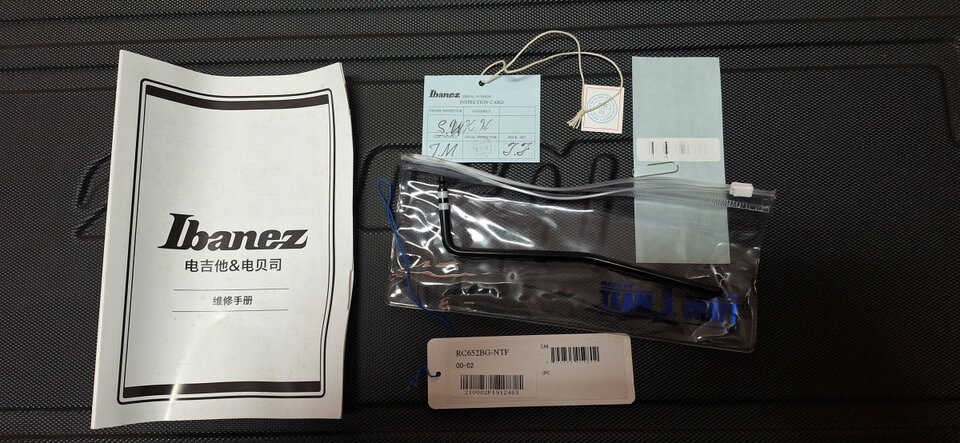 Ibanez rg652BG-NTF - Nueva