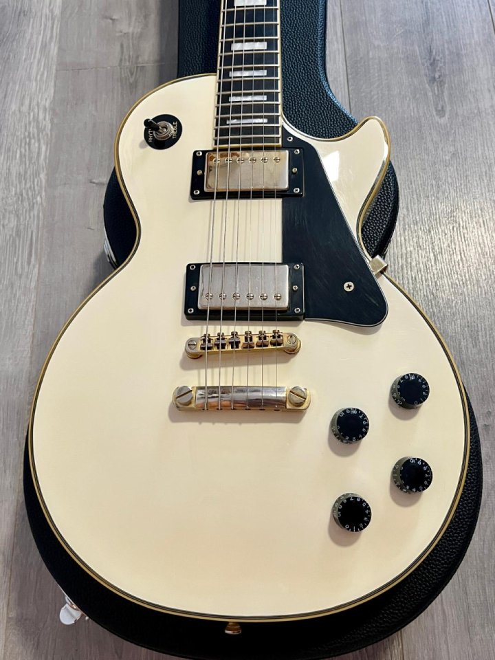 Epiphone LP Custom Alpine White, del 2010. de segunda mano · Foto 3 de 10 · Madrid · 500 €