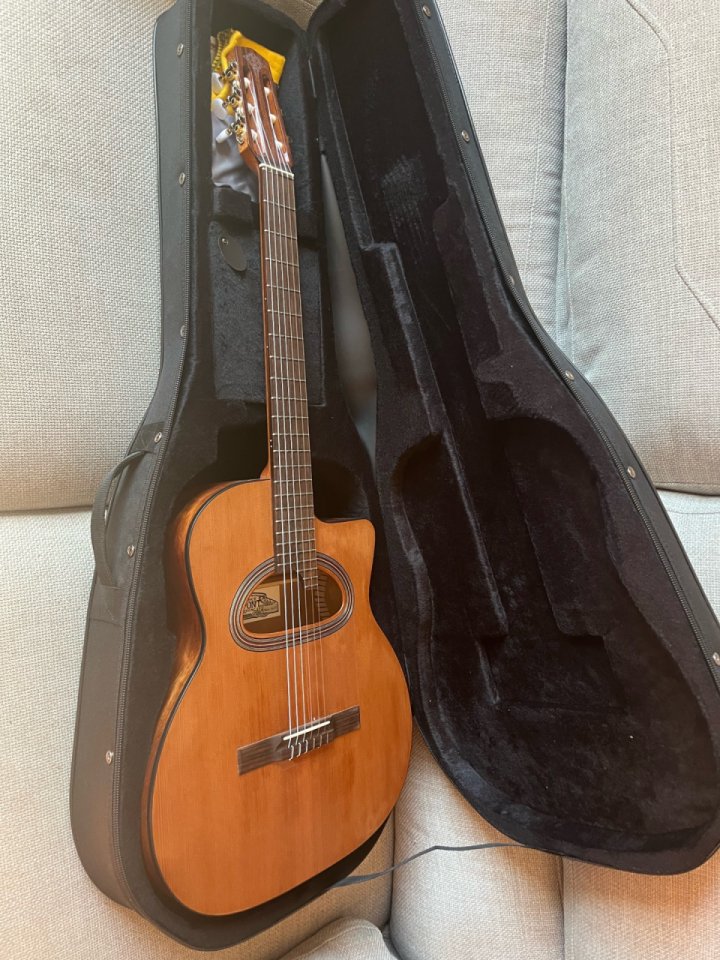Guitarra Manouche Dupont Nomade Nylon de segunda mano · Foto 3 de 10 · A Coruña · 1150 €