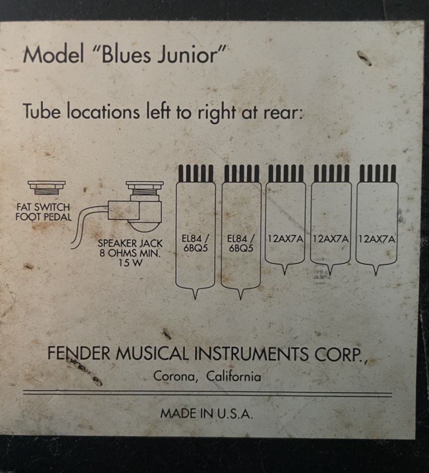 Fender Blues Jr. U.S.A.