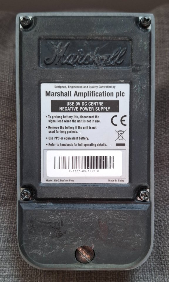 Marshall Guv'Nor Plus GV-2