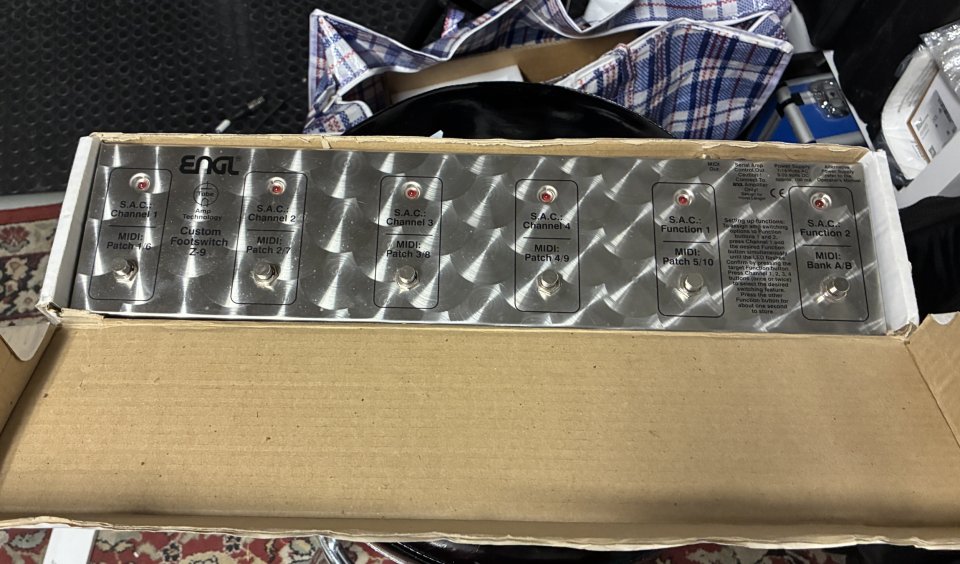 ENGL Z9 MIDI Foot Controller Controladora de segunda mano · Foto 2 de 2 · Madrid · 140 €