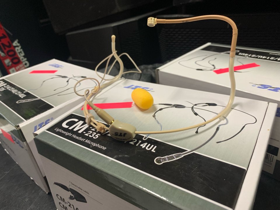 Micrófono de diadema