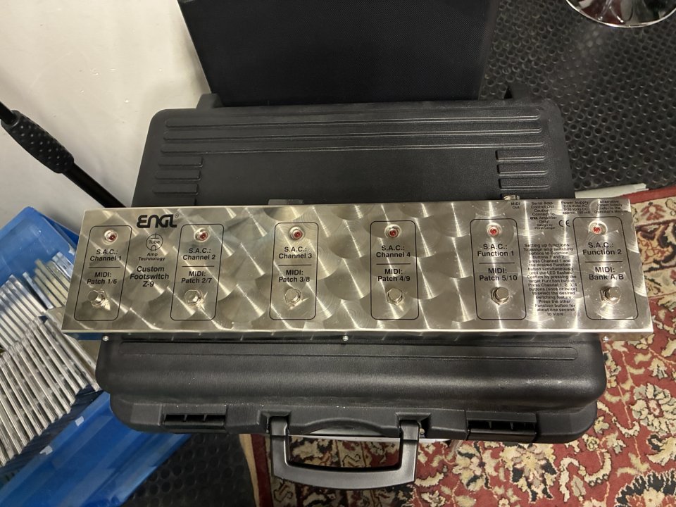 ENGL Z9 MIDI Foot Controller Controladora de segunda mano · Foto 1 de 2 · Madrid · 140 €