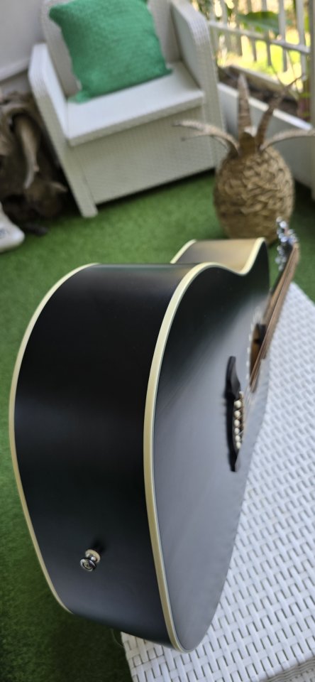 Harley Benton Custom Line CLD-10SCE BK.