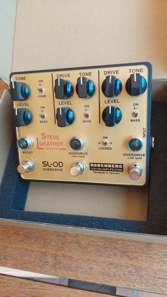 Rodenberg SL - OD Steve Lukather Overdrive (2 x Overdrive + Boost) de segunda mano · Foto 3 de 5 · Barcelona · 180 €